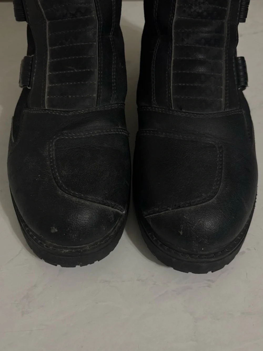 SIDI Size 10 Black All Road Gore Tex Boots Riding Biker Motorcycle Grunge Travel